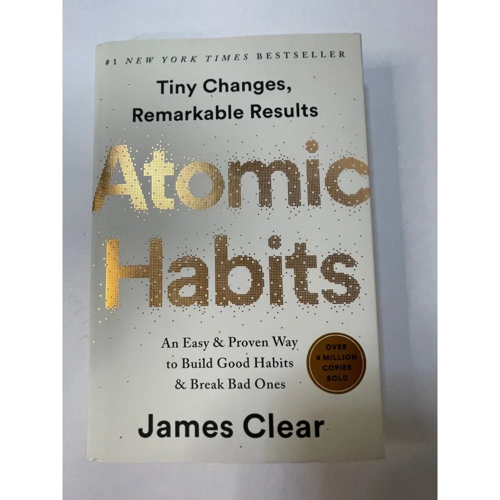 James Clear Atomic Habits Book‎ Excellent Hardcover 9780735211292